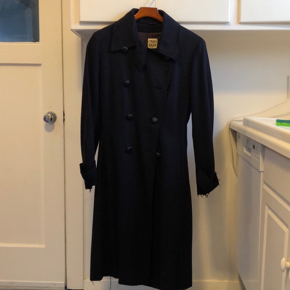 Cinzia Rocca black, 3 button coat